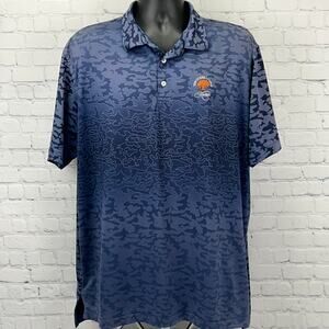 Peter Millar Summer Comfort Polo XL X-Large Camo Kiawah Ocean Course Golf Shirt